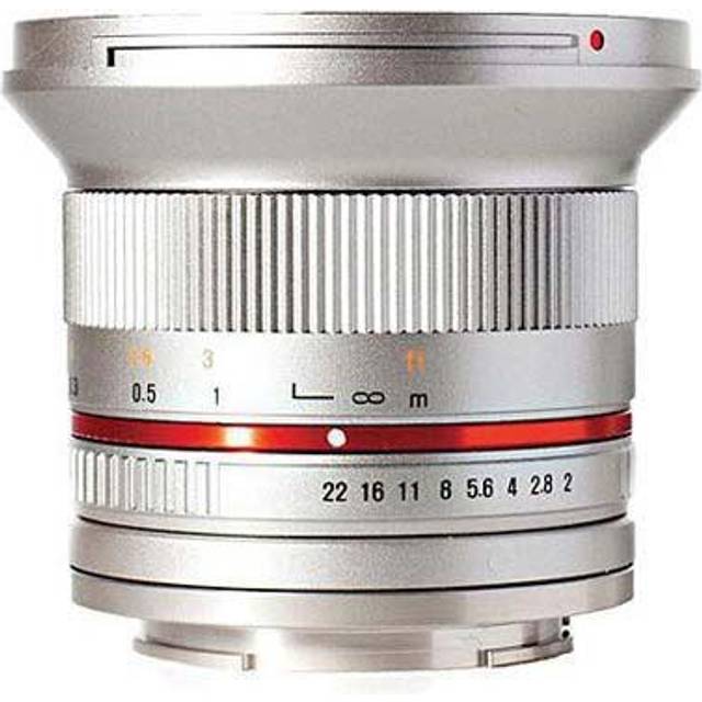 Samyang 1220506102 12 mm F2.0 Manual Focus Lens for Sony-E - Silver