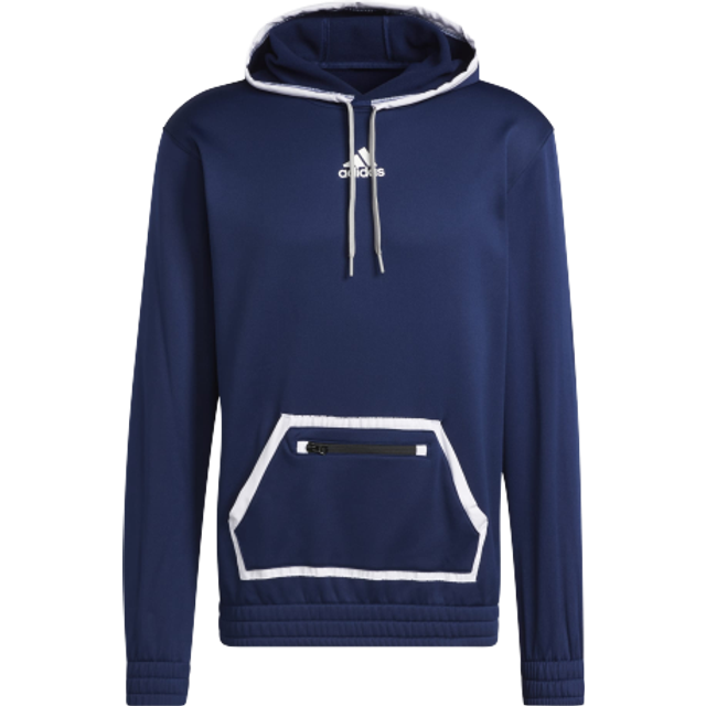 adidas Team Pullover Hoodie-navy-m