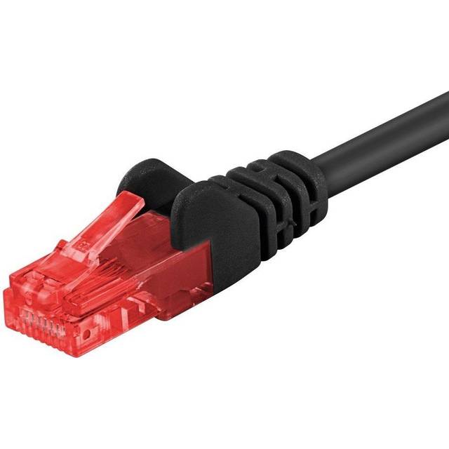 CAT 6 patchkabel, U/UTP, blå, 15 m