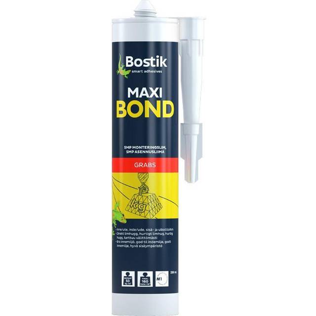 BOSTIK Monteringslim maxi bond mont Off-white