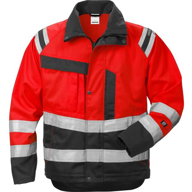 Fristads Jacka 4026 PLU, Klass 3 Varsel Gul/Svart S - Varselgul/Svart (S)