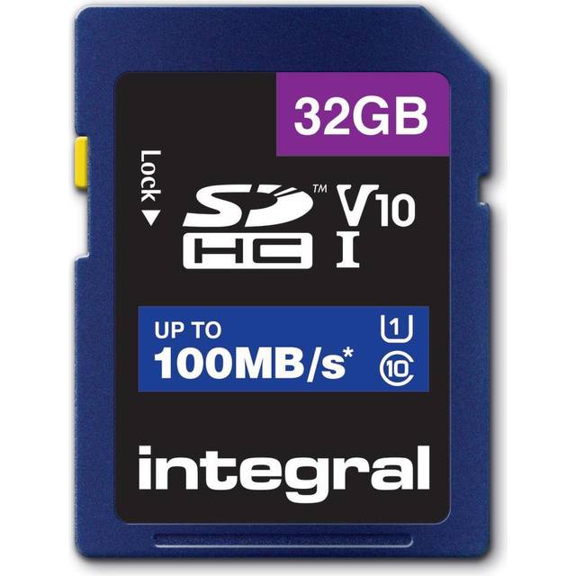 INTEGRAL V10 Class 10 SD Memory Card - 32 GB