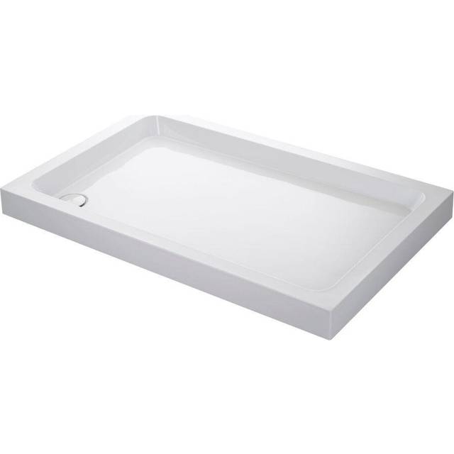 Mira Flight Shower Tray Rectangular Deep Profile Stone Resin Waste 1200 x 760mm