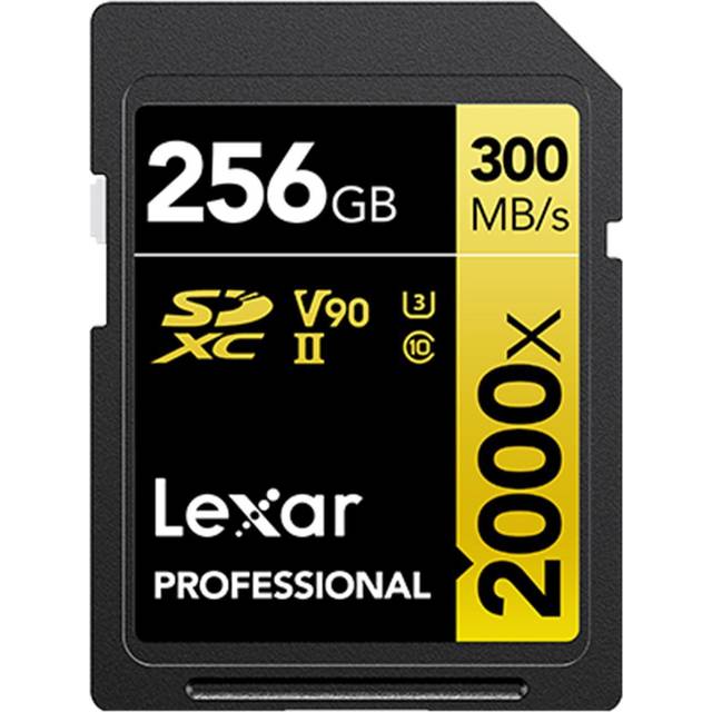 Lexar SDXC Professional 256GB UHS-II V90 2000x