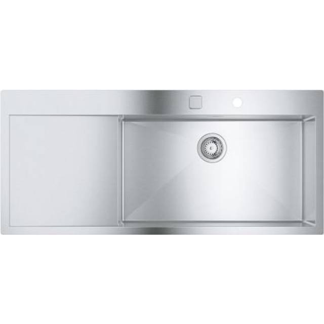 Grohe K1000 rustfri stålvask 80 116/52 1.0 HS stainless steel, brushed