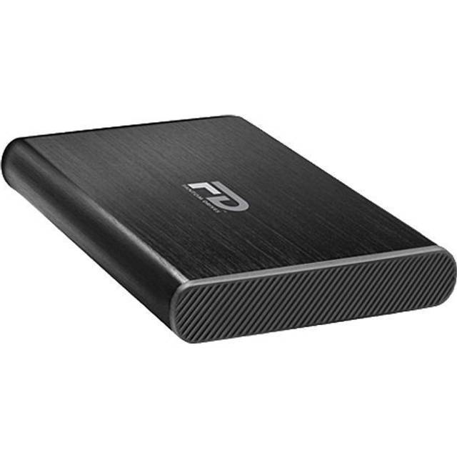 Fantom Drives GF3BM1000UP 1 TB 7200 RPM GForce3 Mini bärbar extern hårddisk – USB 3.0/3.1 Gen 1, borstad aluminium svart