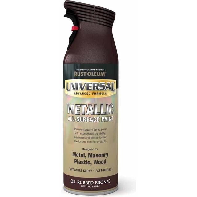 Rust-Oleum Universal All Surface Spray Paint - Metallic - Rubbed Bronze - 400ml