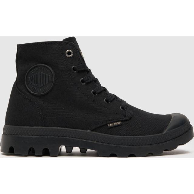 Palladium mono chrome womens fashion boots in black - 5 uk