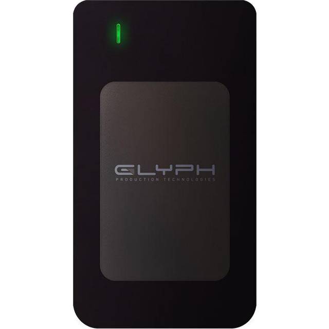 Glyph 2TB Black Atom RAID SSD USB C (3.1Gen2) compat. USB 3.0/Thunderbolt 3