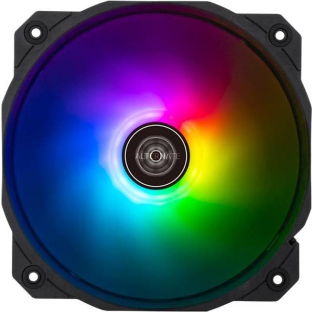 SilverStone SST-SF160B-ARGB – Shark Force effektförstärkt 160 mm PWM-ARGB-fläkt