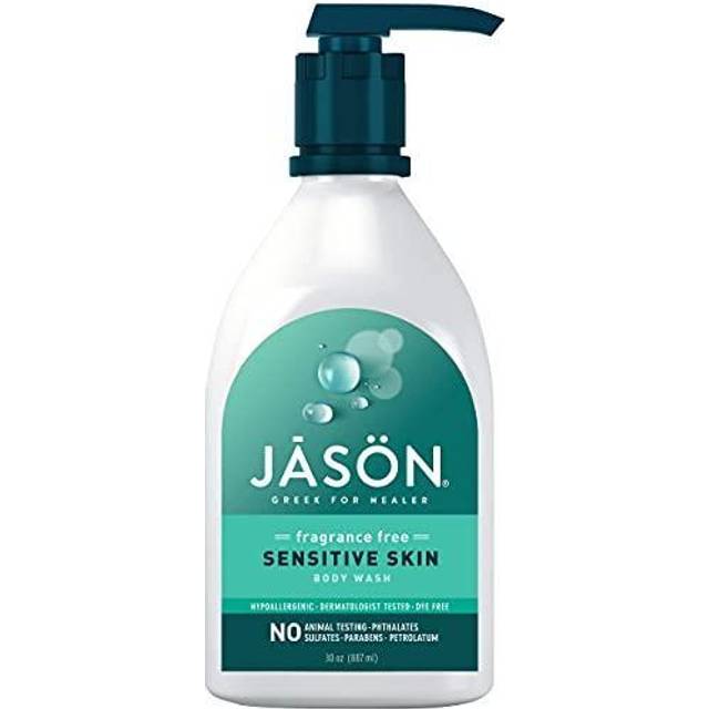 Jason Body Wash Sensitive Skin Fragrance Free 30 fl oz