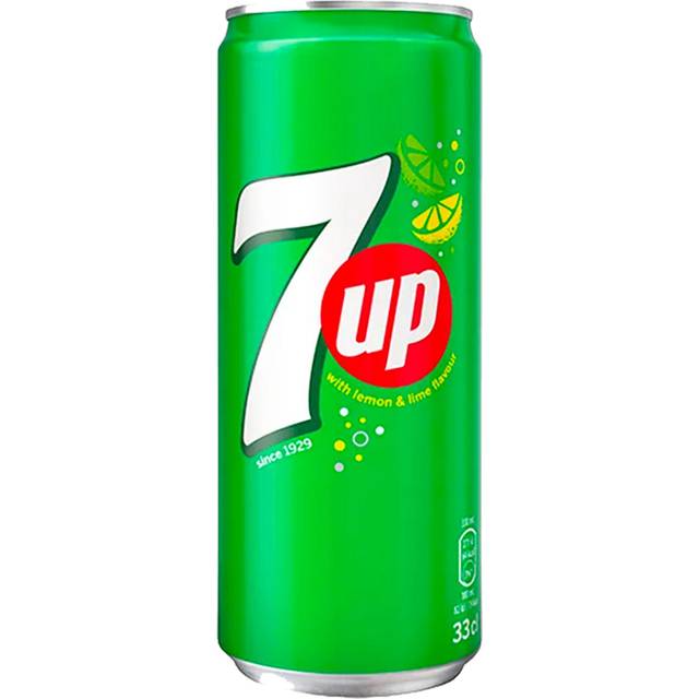 7UP Regular Läsk Burk 33cl