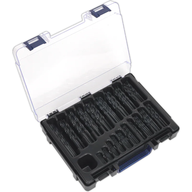 DBS170RF hss Roll Forged Drill Bit Assortment 1-10mm 170pc - Sealey