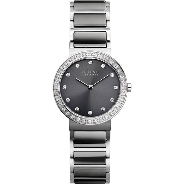 Bering ladies watch wristwatch slim ceramic - 10729-703 stainless steel