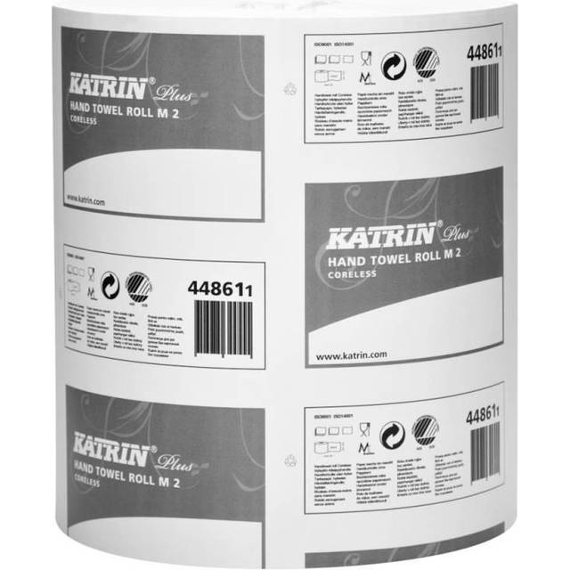 Torkrulle 2-L centrummatad - Katrin Plus 167m 1,545kg - 6 st