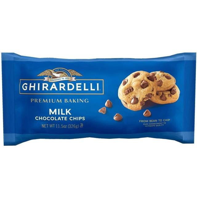 Ghirardelli Chocolate Baking Chips Milk Chocolate 11.5 oz
