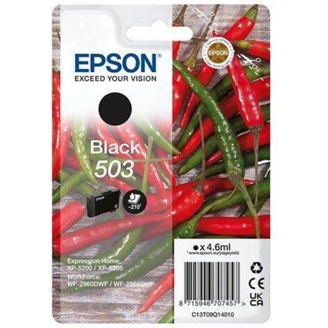 Epson 503 (T09Q1) svart bläckpatron (original)