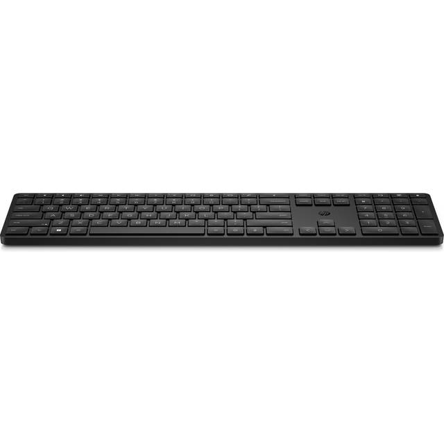 HP 455 - Tangentbord - programmerbar - trådlös - 2.4 GHz - hela norden - svart - för HP 34, Elite Mobile Thin Client mt645 G7, ZBook Firefly 14 G9, ZBook Fury 16 G9