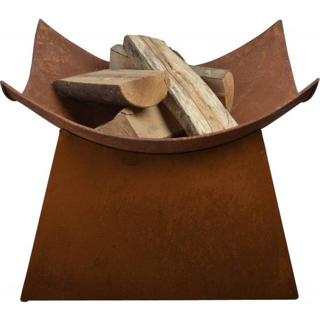 Fire Pit Wood Burner Garden Firepit Garden Heating Square Wood Log Burner Cast Iron