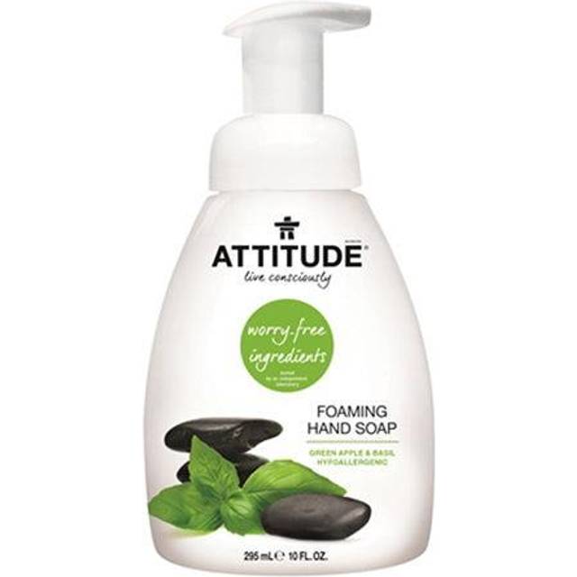 Attitude Super Leaves Foaming Hand Soap - Green Apple & Basil 10 fl oz