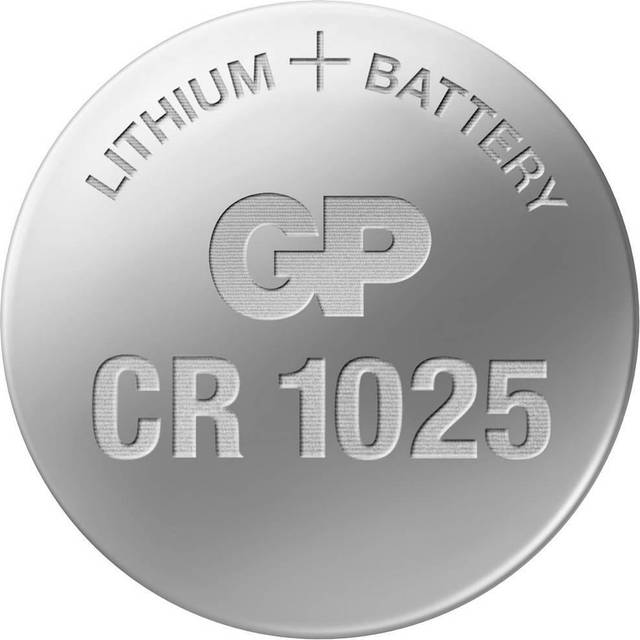 GP 3V litium CR1025 knappcellsbatteri