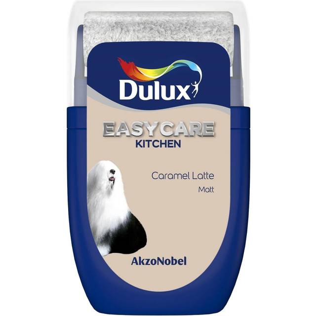 Dulux Easycare Kitchen Paint - Caramel Latte Tester Pot - 30ml