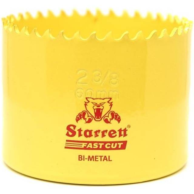 Starrett - FCH0238 60mm (2.3/8) Hole Saw Bi-Metal Fast Cut Constant Pitch