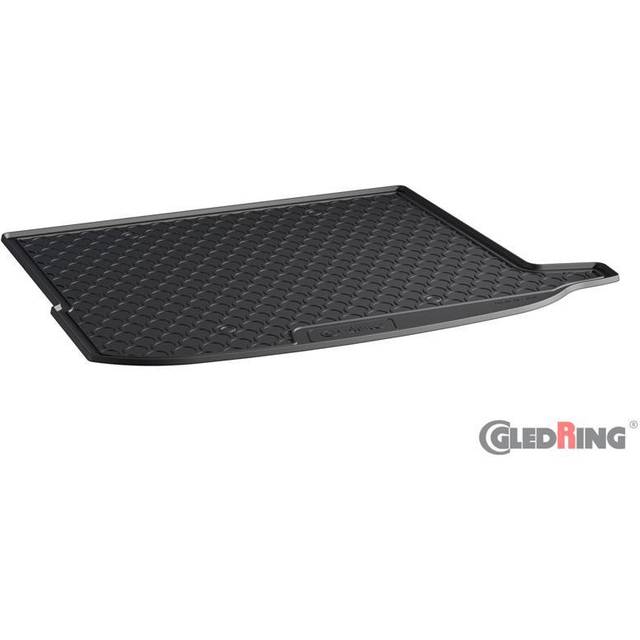 Boot Mat for Mercedes GLC Coupe (C253) 2016 - 2023 | Gledring Custom-Fit Black Rubber Car Boot Liner