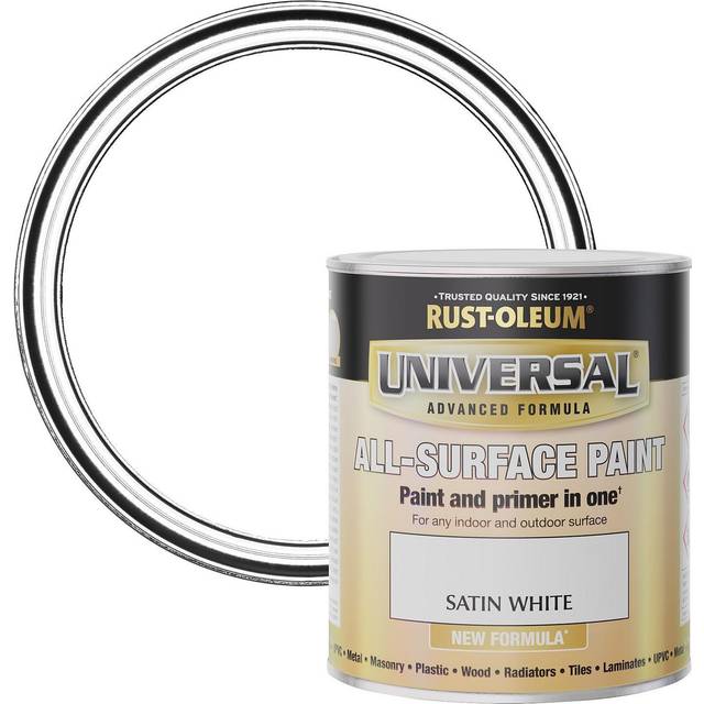 UNIVERSAL ALL-SURFACE, SATIN FINISH - WHITE 750ml - - White