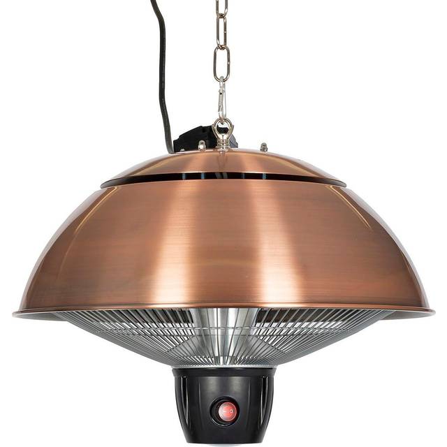 Electric Patio Heater - Copper (33cm H X 41cm W X 41cm D)