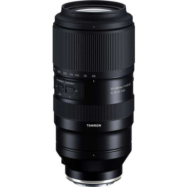 Tamron 50-400mm f/4.5-6.3 Di III VC VXD Camera Lens for Sony E-Mount in Black