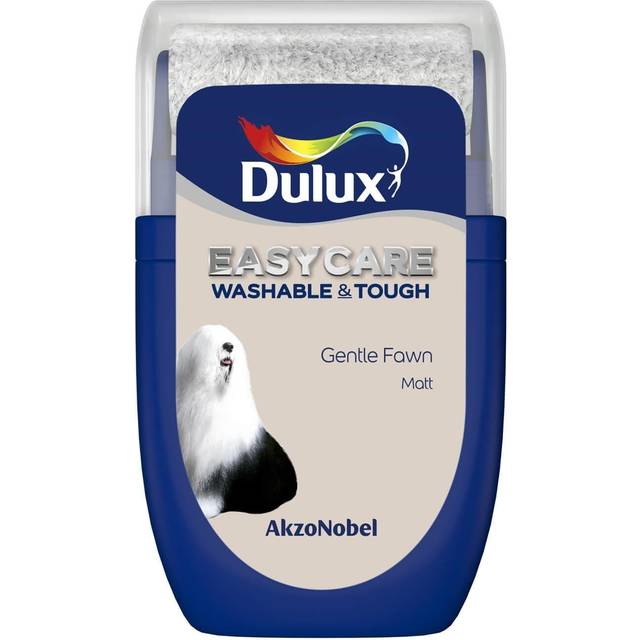 Dulux Easycare Washable & Tough Paint Tester Pot - Gentle Fawn - 30ml