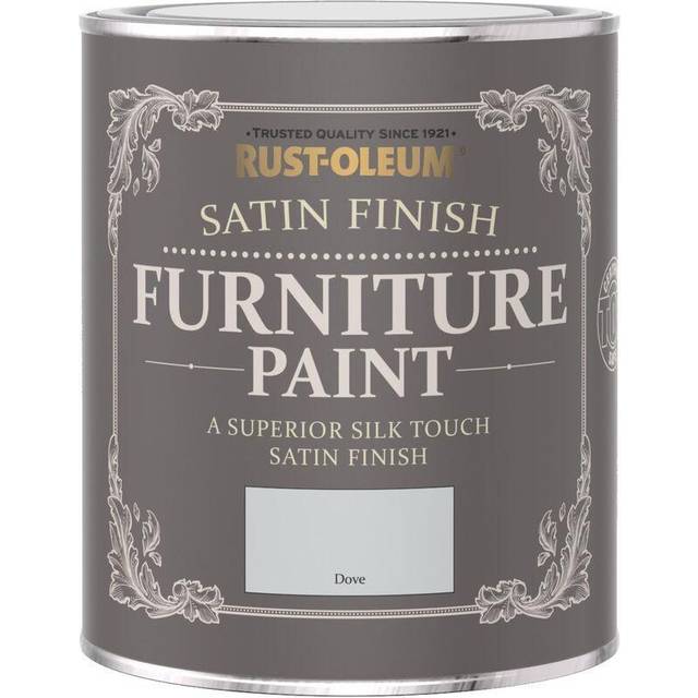 Rust-Oleum Satin Furniture Paint - DOVE - 750ml - Grey