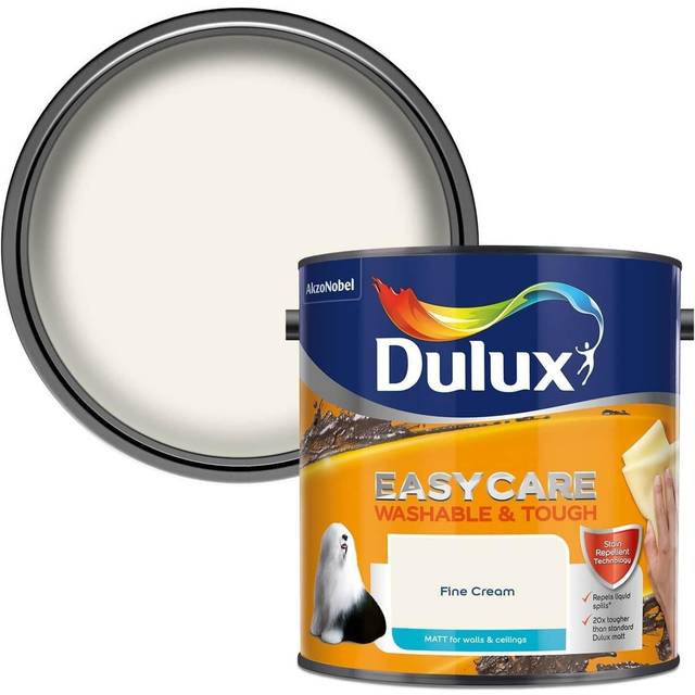Dulux Easycare Matt Fine Cream 2.5L