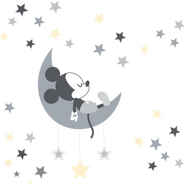 Mickey Mouse Wall Decals, Gray