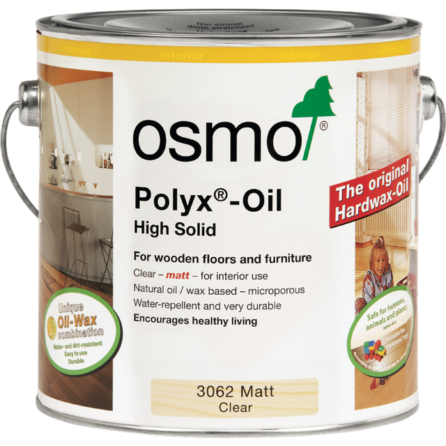 Osmo Interior Polyx Oil (High Solid) - ["Clear"]