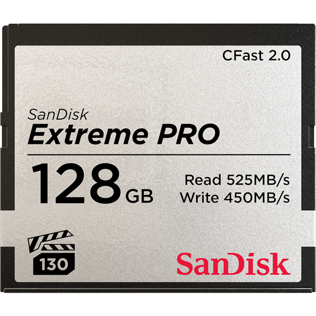 SanDisk 128GB Extreme PRO CFast 2.0 Memory Card