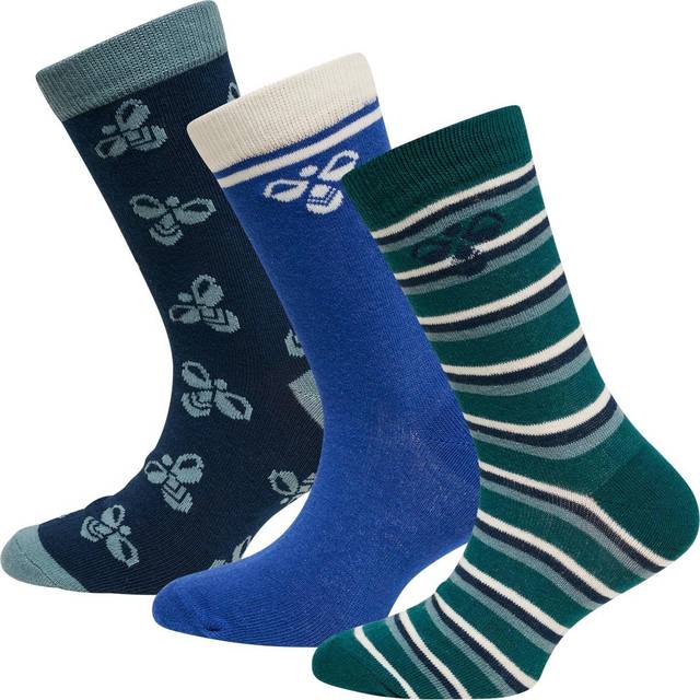Women's socks Hummel Alfie (x3) - Bleu - 32/36