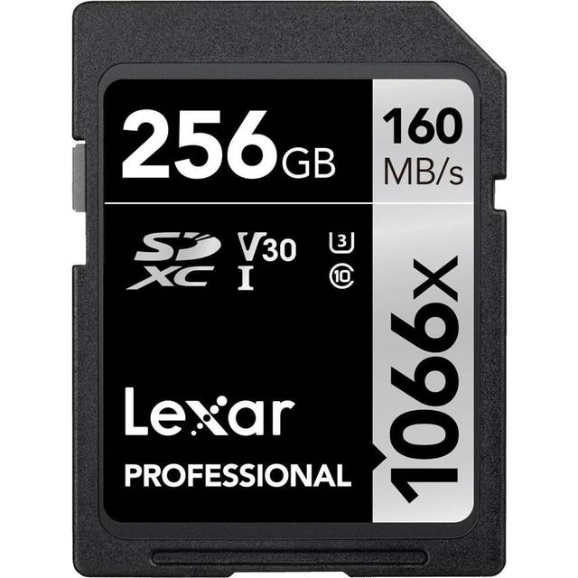 Lexar SD Professional 1066X 160MB/s Read Flash Memory Card 256GB
