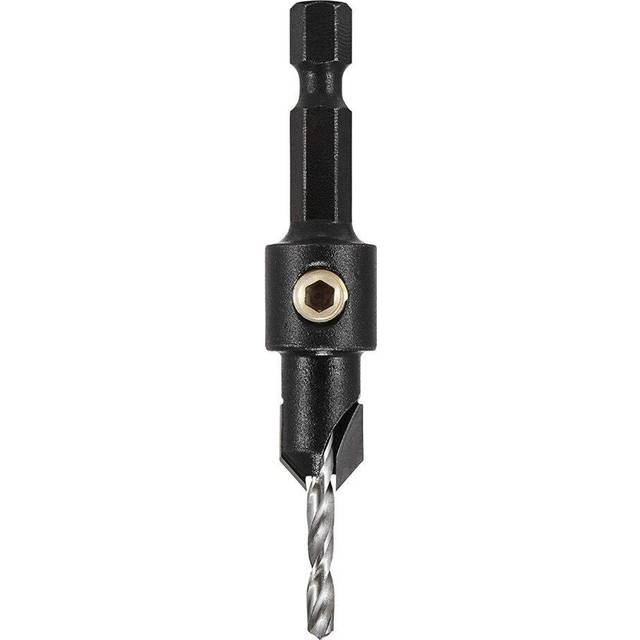 "Trend Snappy SNAP/CS/10TC Tungsten Carbide Tipped 9.5mm (3/8"") Diameter Countersink With Adjustable 3.25mm Pilot Drill, Silver"