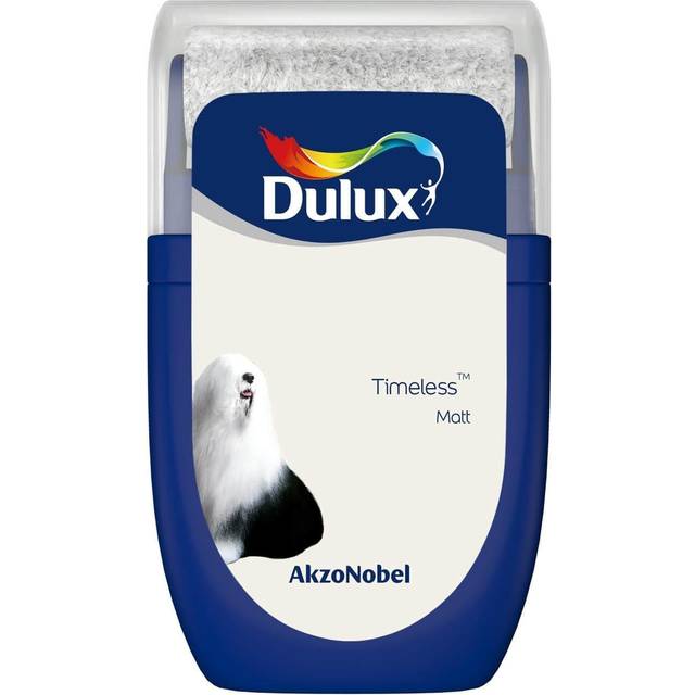Dulux Timeless Matt Emulsion Paint Tester Pot 30ml - White