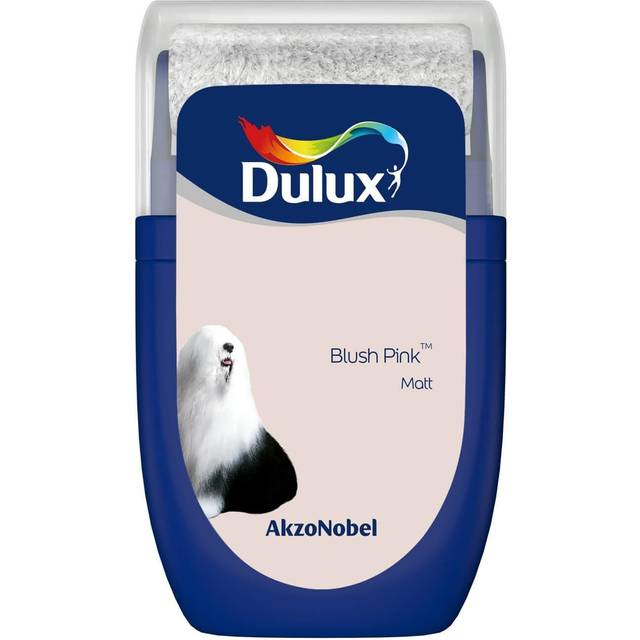 Dulux Blush Pink Matt Emulsion Paint Tester Pot 30ml