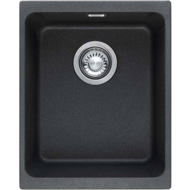 Single Bowl Undermount Kitchen Sink Matte Black - Franke KBG 110-34 MB