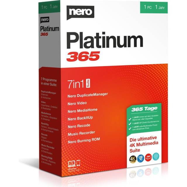 Nero Platinum 365, Download