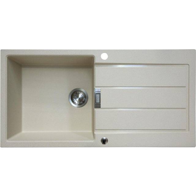 Franke Sirius S2D611CO 1.0 Bowl Coffee Tectonite Reversible Kitchen Sink & Waste