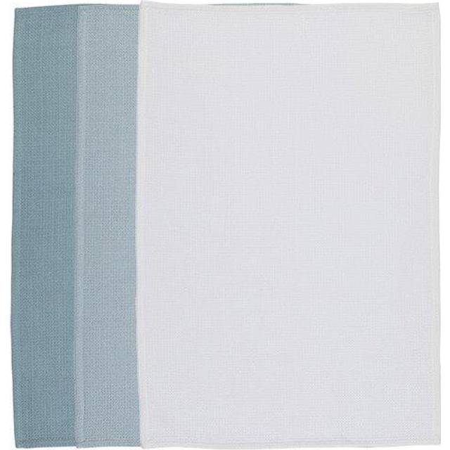 KitchenCraft Waffle Grey Tea Towels 3 Piece Set