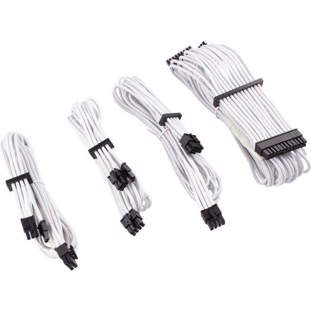 Corsair Type 4 Gen 4 PSU White Sleeved Cable Starter Kit