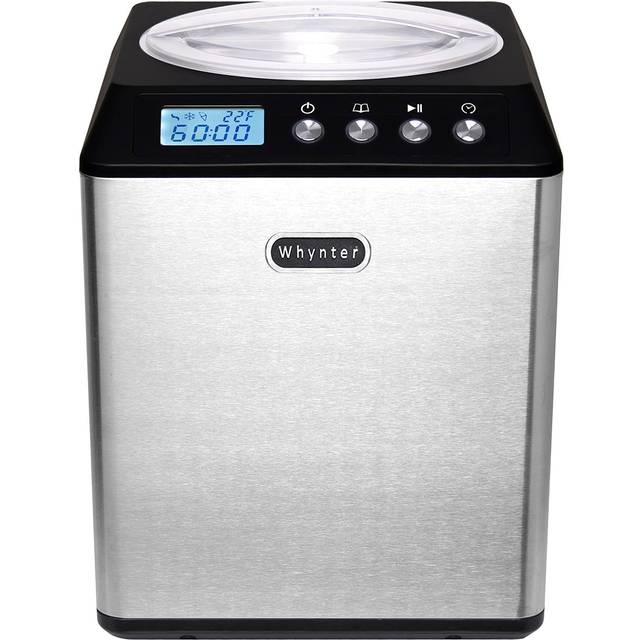 Whynter 2.1 Quart Upright Ice Cream Maker with Stainless Steel Bowl