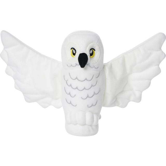 Kid&#39; s Harry Potter LEGO Hedwig the Owl Plush | Harry Potter Gifts - Black&#47;White&#47;Yellow (One-Size)