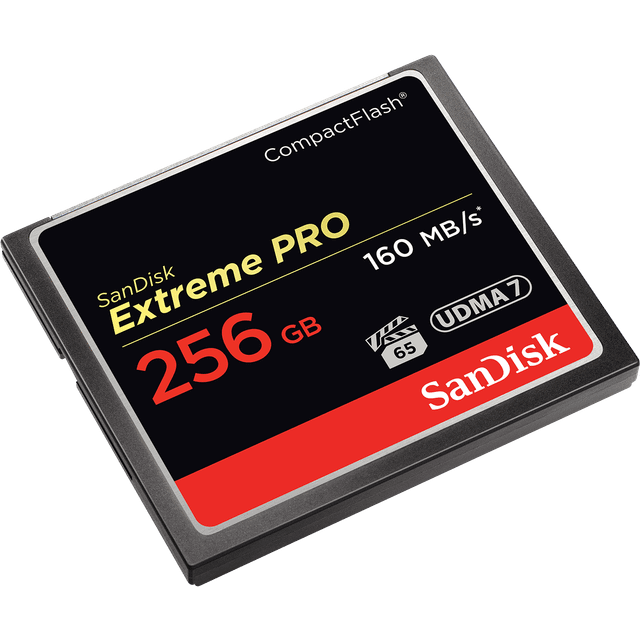 SanDisk Extreme Pro 256 GB CompactFlash